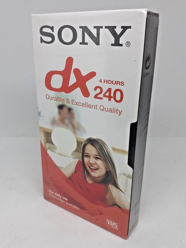 Videocassetta sony 240 4 - dx,