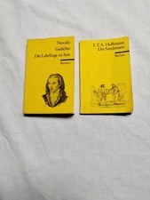(Lot of 2) Novalis Gedichte