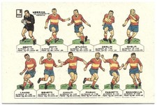 Cartolina Messina Calcio Squadra Giallorossa Campionato 1963/1964