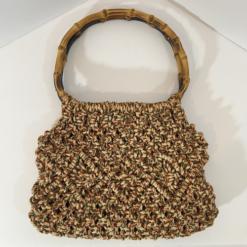 Borsa vintage all uncinetto - borsa,