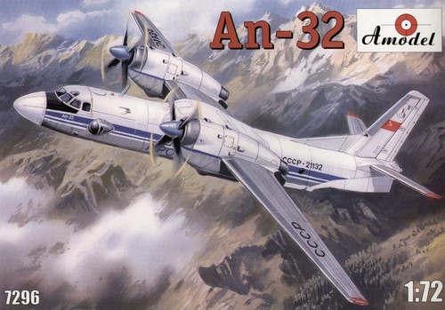 Amodel 7296 72 antonov - amodel, 1:72