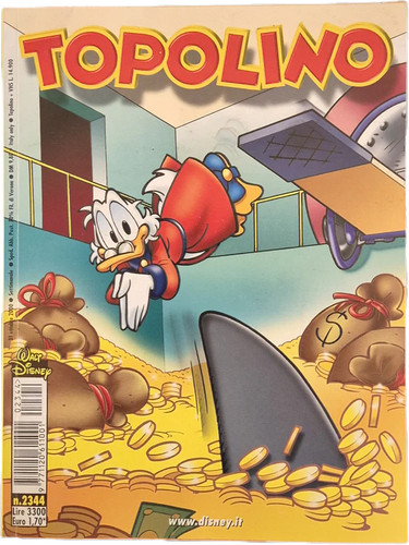 Topolino 2344 31 ottobre - topolino,