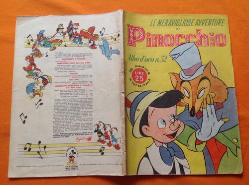 Fumetto originale albo - albo, d'oro