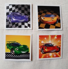 Toon Studio Cars 4 mini carte con macchinine