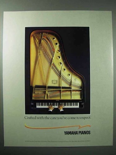 Pubblicità pianoforte yamaha - pubblicità,