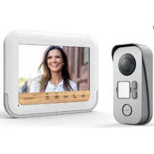 Videocitofono 2 fili Avidsen 112282 BAMBOO con schermo 7" con RFID