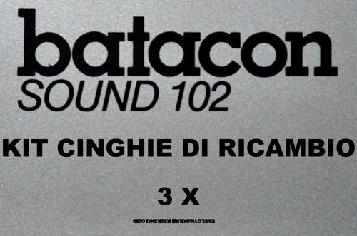 Kit cinghie ricambio x - cinghie,