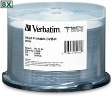 100-Pak Verbatim 4,7 GB 8X MediDisc™ bianco a getto d'inchiostro DVD-R ARCHIVIO, Verbatim 94906