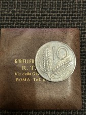 Moneta lire repubblica - moneta, 10