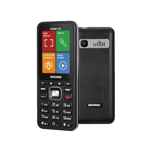 Brondi cellulare king black - brondi,