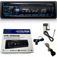 Autoradio ALPINE UTE204DAB Radio Bluetooth iPhone Android Microfono Antenna DAB+