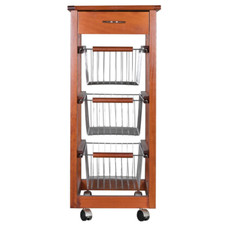 Carrello cucina SLIM in legno