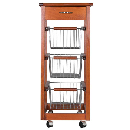 Carrello cucina slim legno - slim,