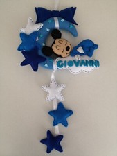 Fiocco nascita baby topolino - nascita,
