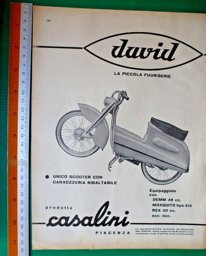 Pubblicità david casalini - david,