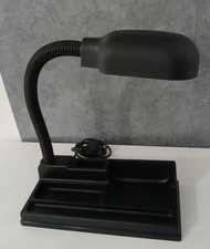 Lampada da Tavolo Scrivania Requeni Organizer Vintage Nera Modernariato Studio