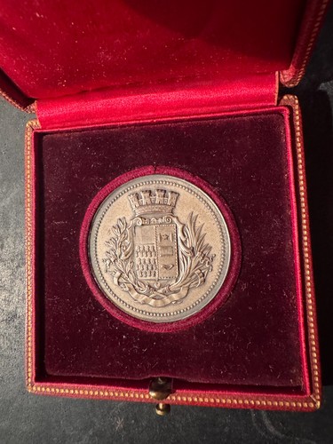 Médaille argent ville - argent, "
