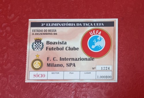 Biglietto coppa uefa - coppa,