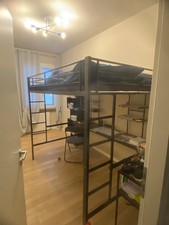 letto matrimonio con soppalco