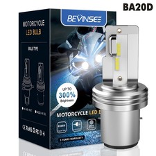 1X BA20D H6 LED Headlight Bulb