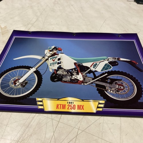 Ktm 250 1991 - 250mx, scheda