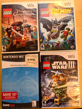 WII 4 Games Lego Batman Harry