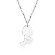 Sagapo Collana Tre Cuori a