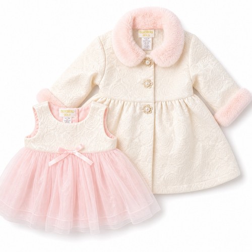 Set abito cappotto blueberi - abito,