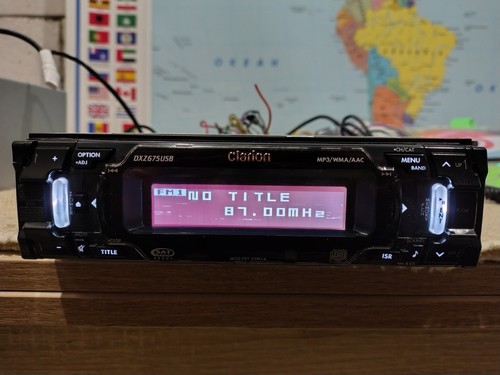 Clarion dxz 675usb autoradio - clarion,