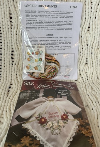 Kit ornamento angelo punto