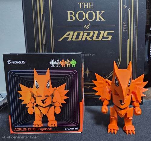 Aorus chibi orange ovp - aorus,