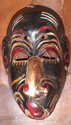 Maschera rituale giaguaro del - giaguaro,