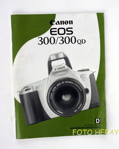Canon eos 300 - canon, manuale