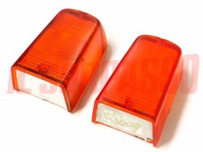 PLASTICHE ARANCIO FANALI POSTERIORI LANCIA APPIA 3 SERIE ORIGINALI CARELLO