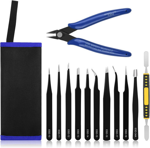 Set pinzette esd di - set,