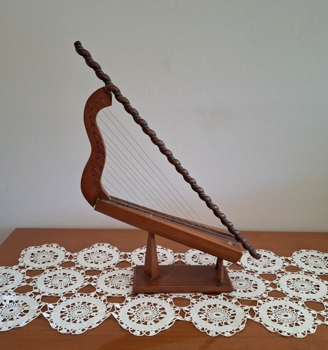 Arpa legno fatta mano - legno,