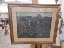 Dipinto Olio Su Tela Achille Sdruscia , Dipinto Arte Contemporanea