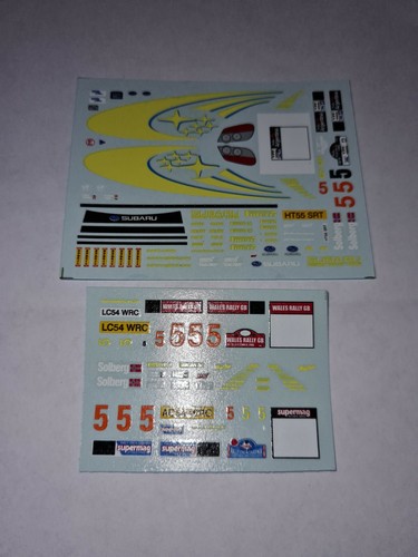Decal racing43 subaru - 1:43, racing43:subaru