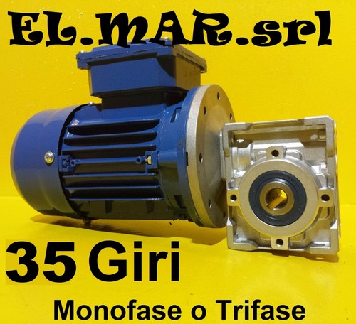 Motoriduttore giri 0 - giri, hp