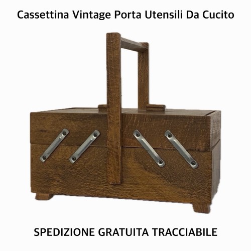 Cestino vintage cucito in - vintage,