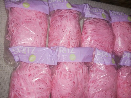 Cesto rosa erba sacchetto - erba.,