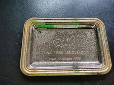 Targa  4° TROFEO FIRS ASSICURAZIONI Circolo Nautico Cavo giugno 1990 in metallo 