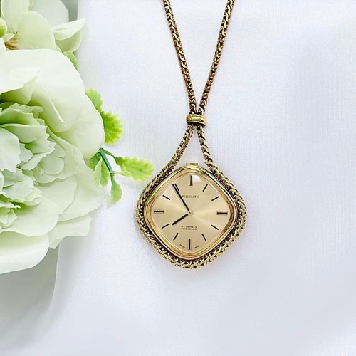 Collana orologio ciondolo