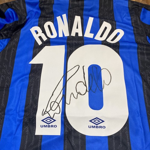 Maglia autografata ronaldo - maglia,