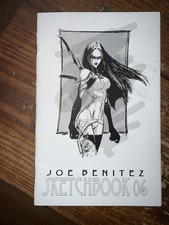 Joe benitez 2006 Sketchbook With Batgirl Sketch
