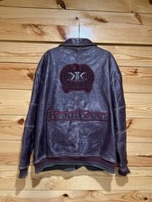 Giacca pelle uomo Karl Kani