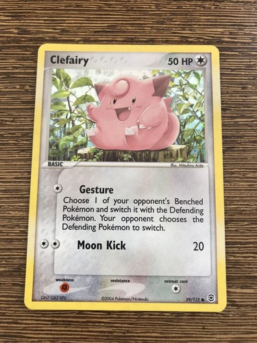 Pokemon card clefairy - card, ex