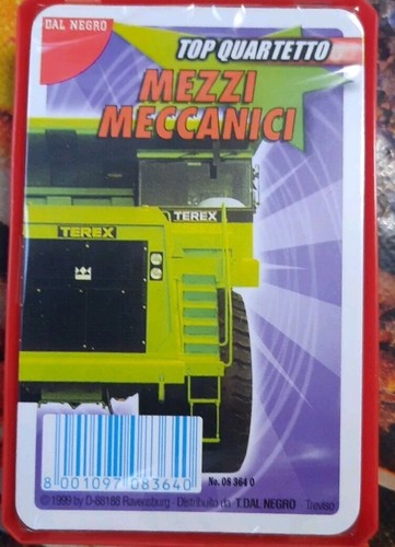Mazzo carte top quartetto - top,