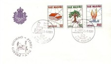 SAN MARINO 1981 - FDC Ufficio filatelico governativo - PIANO REGOLATORE GENERALE