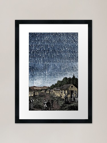Leonid meteor shower - meteor,
